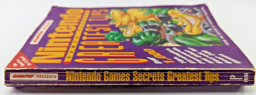GamePro Nintendo Games Secrets Greatest Tips Book