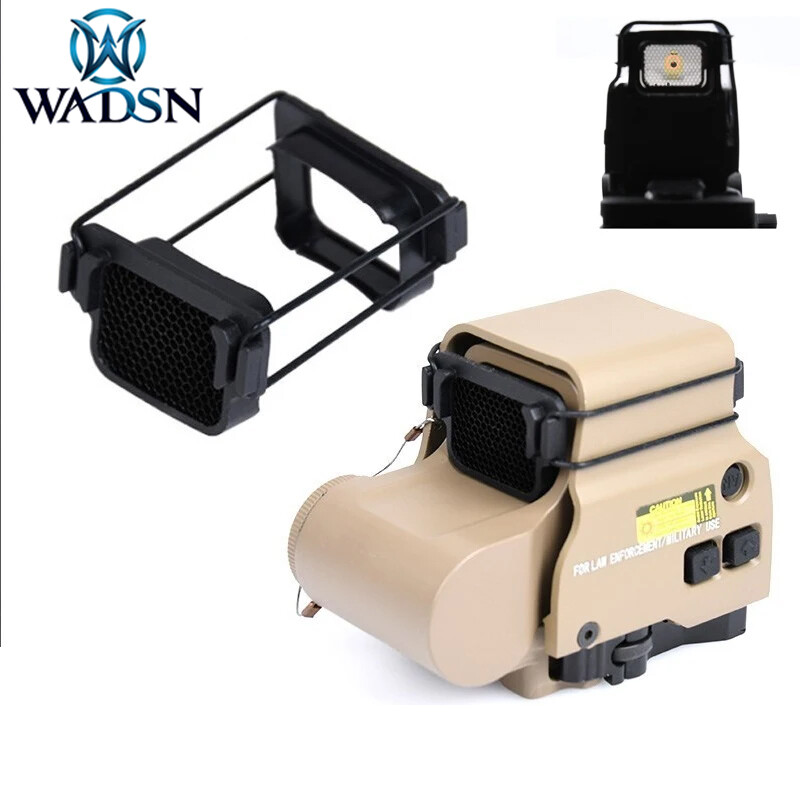 Tactical Airsoft Killflash Protective Len Metal Mesh Red Dot Sight Protector