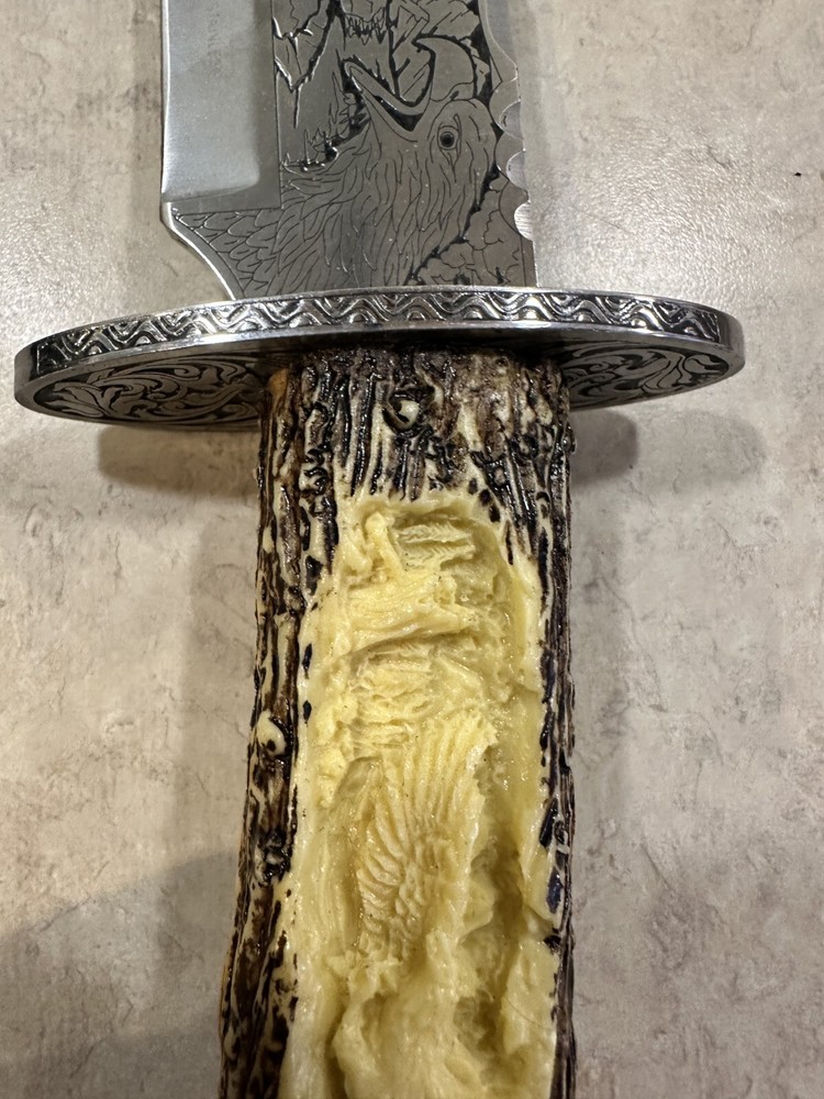 Wildlife Eagle Detailed Display Dagger Knife Decoration
