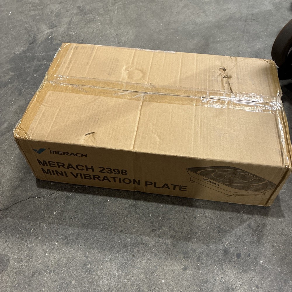 MERACH Vibration Plate Exercise Machine Black - Open Box