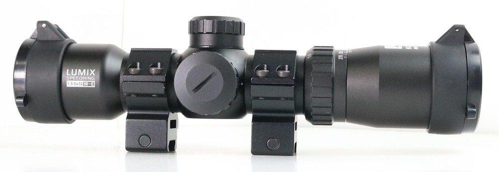Killer Instinct LUMIX Speedring 1.5-5x32 IR-E Crossbow Scope Black