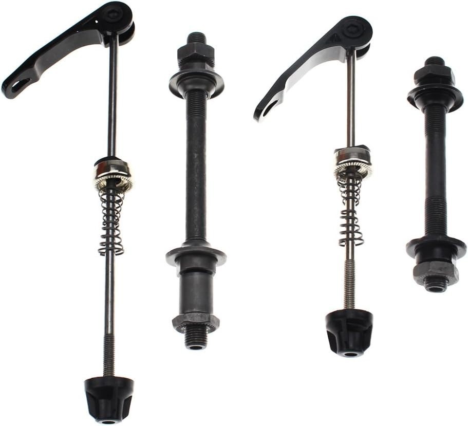 Essential Quick Release Axles for Mountain & BMX Bikes, Iron Construction