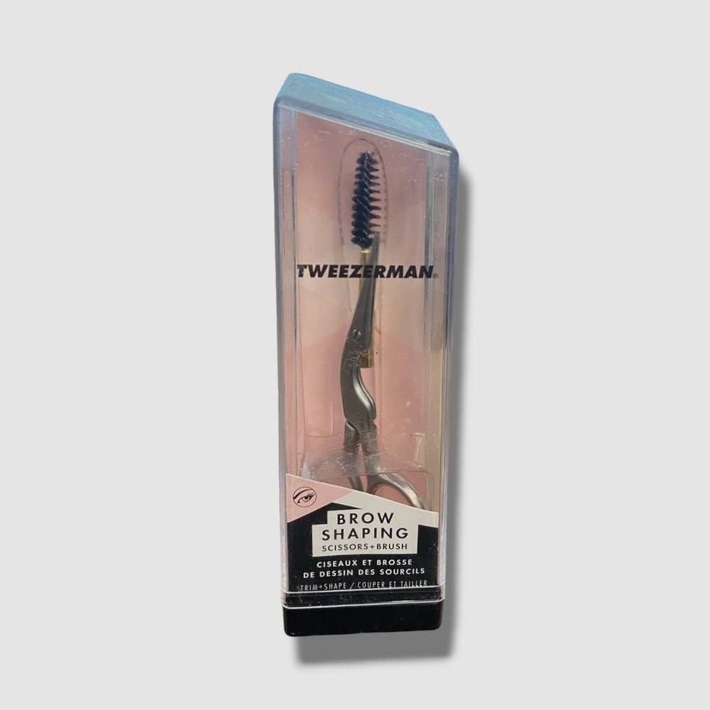 TWEEZERMAN Brow Shaping Scissors & Brush Set
