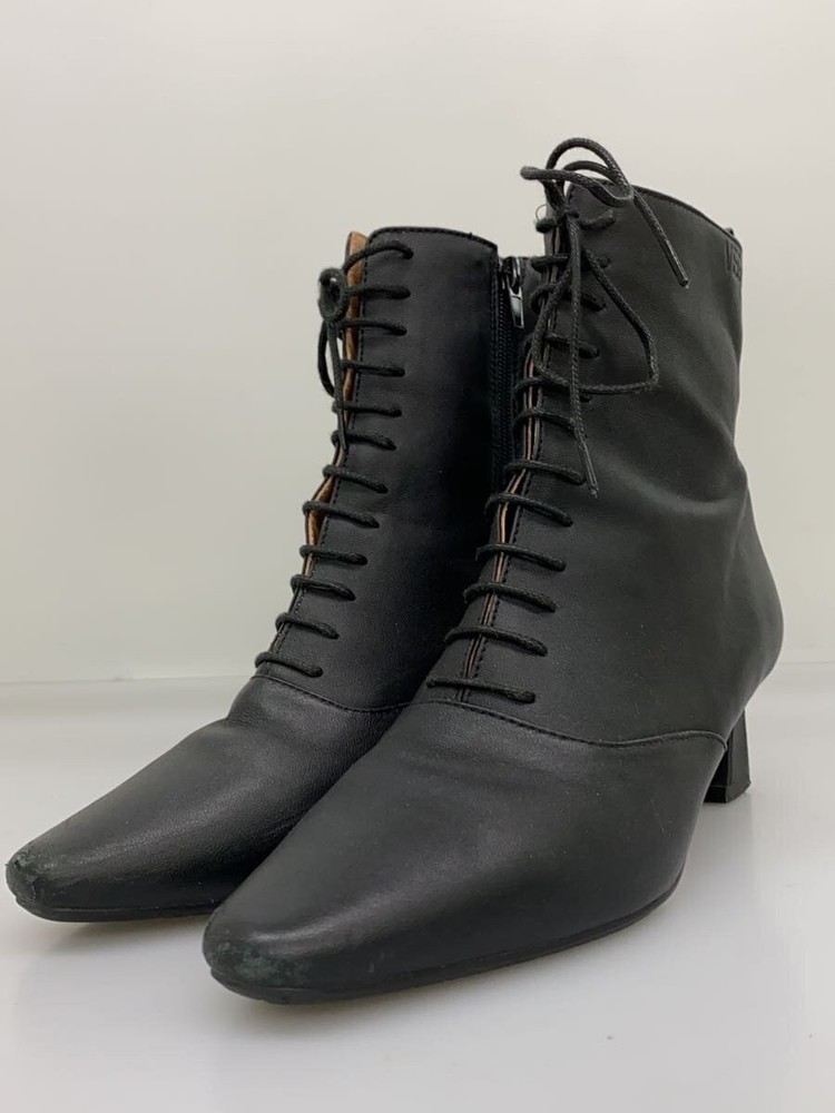 Nouer Lace-Up Boots/37/Blk 3545