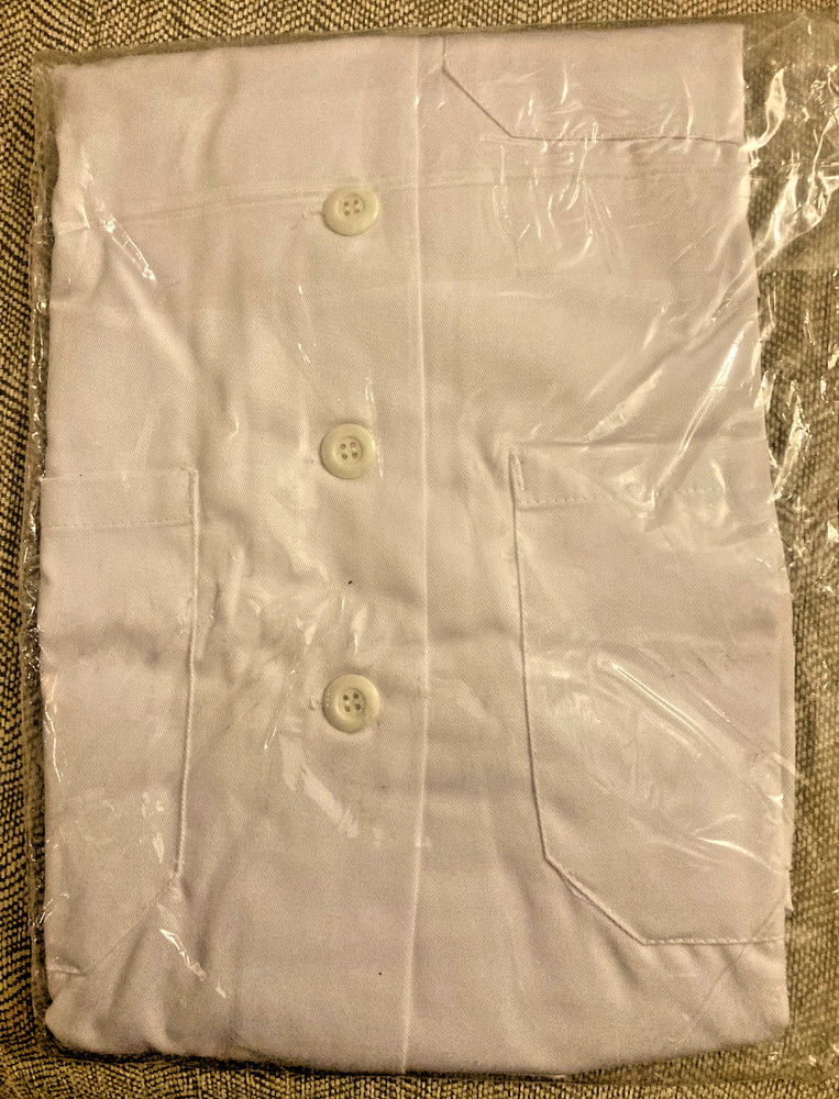 White Lab Coat- Size XS