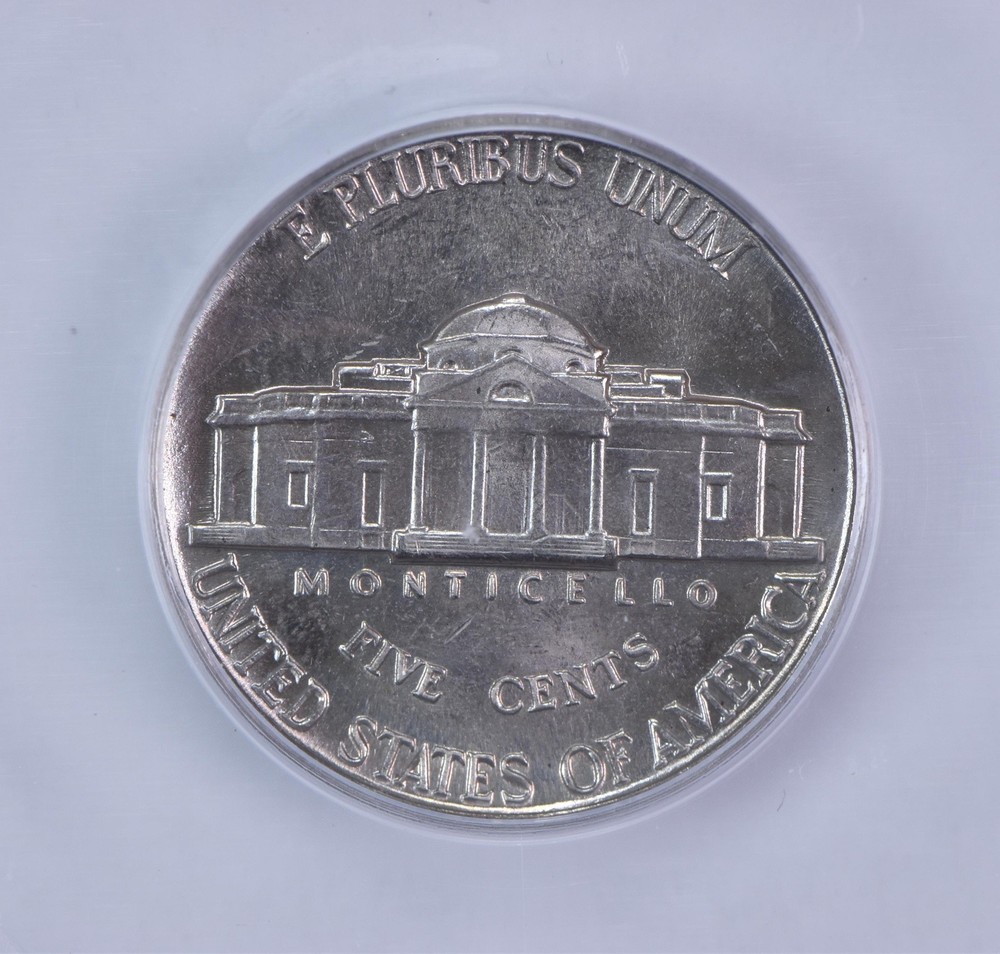1938 Jefferson Nickel MS66 ICG