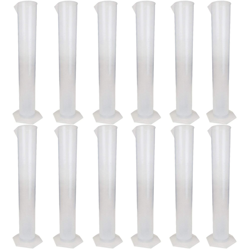 Cylinder, Polypropylene, 500ml, Pack of 12