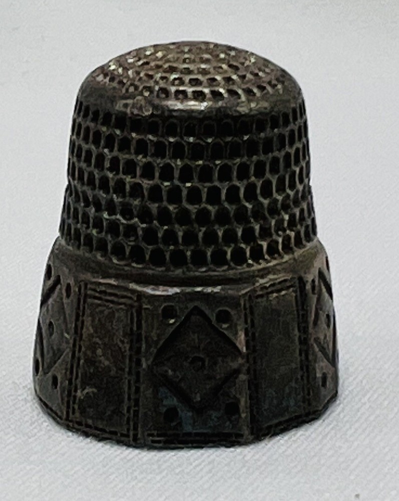 Sterling Silver Thimble Vintage Sewing Thimble Size 9