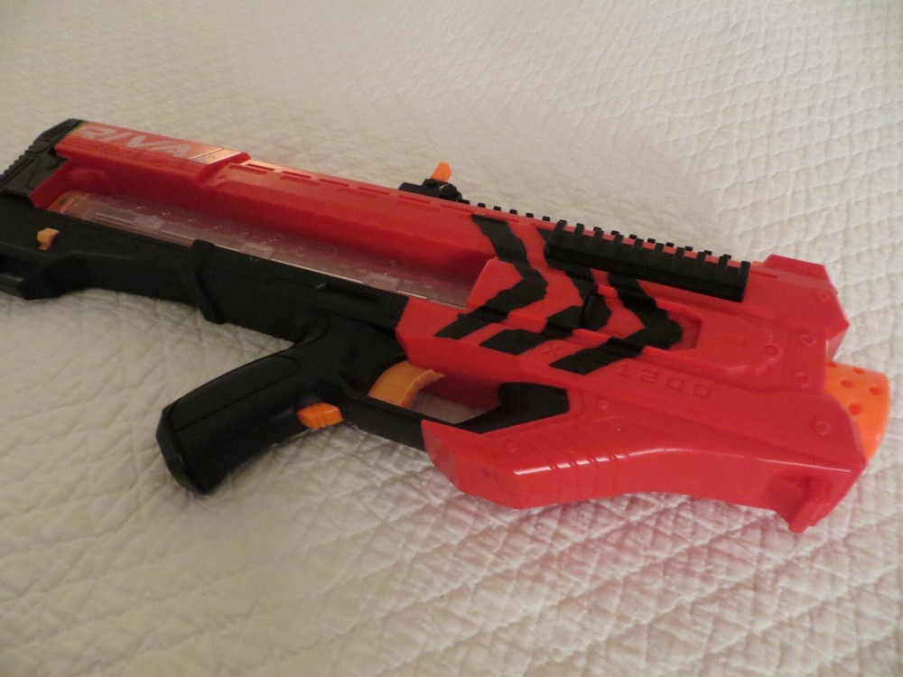 NERF Rival Zeus MXV-1200 Blaster - Red / Blue - B1593