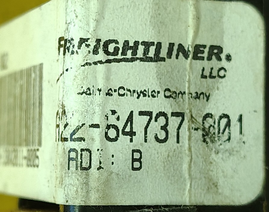 FREIGHTLINER CASCADIA A22-64737-001 CONTROL PANEL - AC, SELF-POWERED, HVAC, PARK