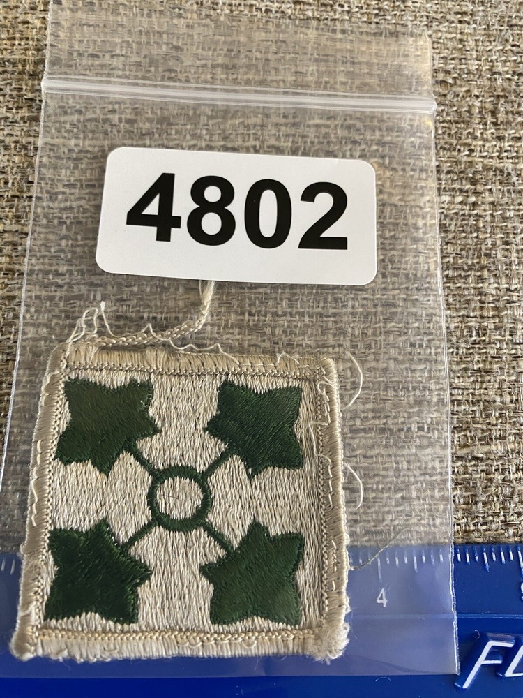 US Army 4th Infantry Division Patch INV4802