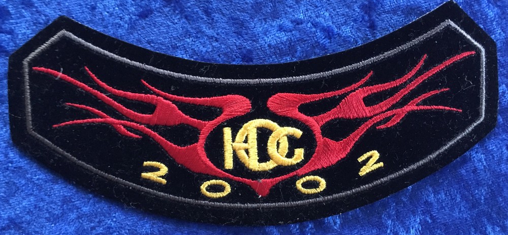 HOG HARLEY DAVIDSON OWNER'S GROUP PATCH 2002 ROCKER