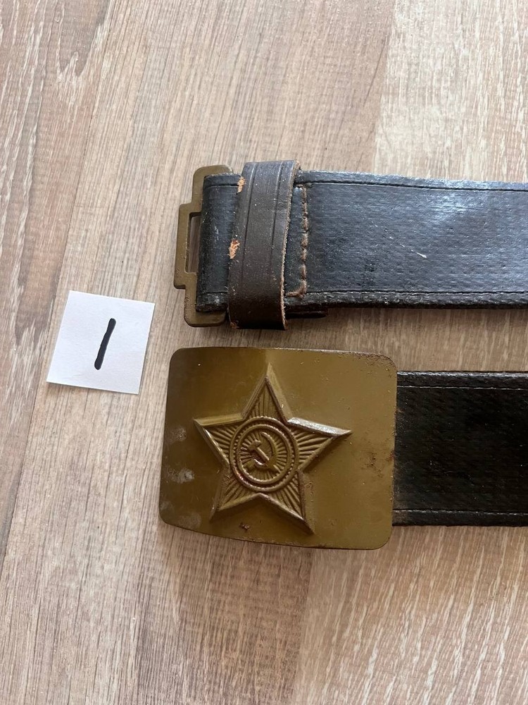 SOVIET USSR ARMY BELT, length 108 cm