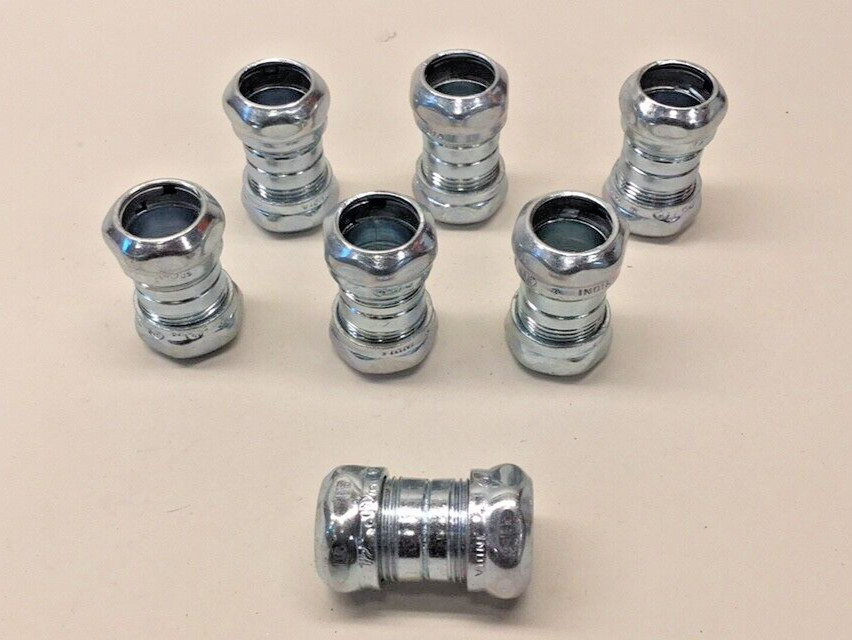 Fitting 2922 Compression Coupling 1/2 Connector (Pack of 7)