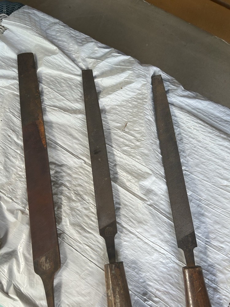 Antique Files - Arcade, Zenith, Parkin File Co., Triangular File