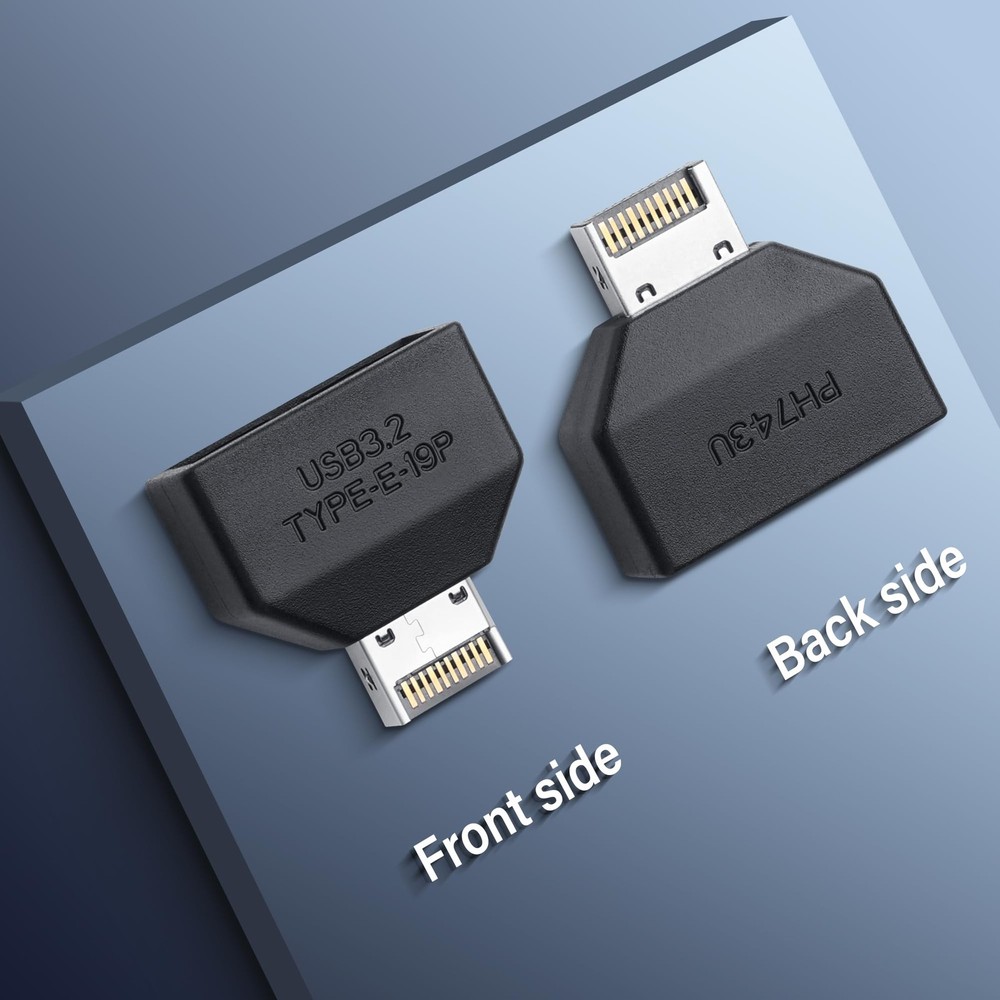SinLoon USB 3.0 Front Panel Header Type E to 19/20Pin Black