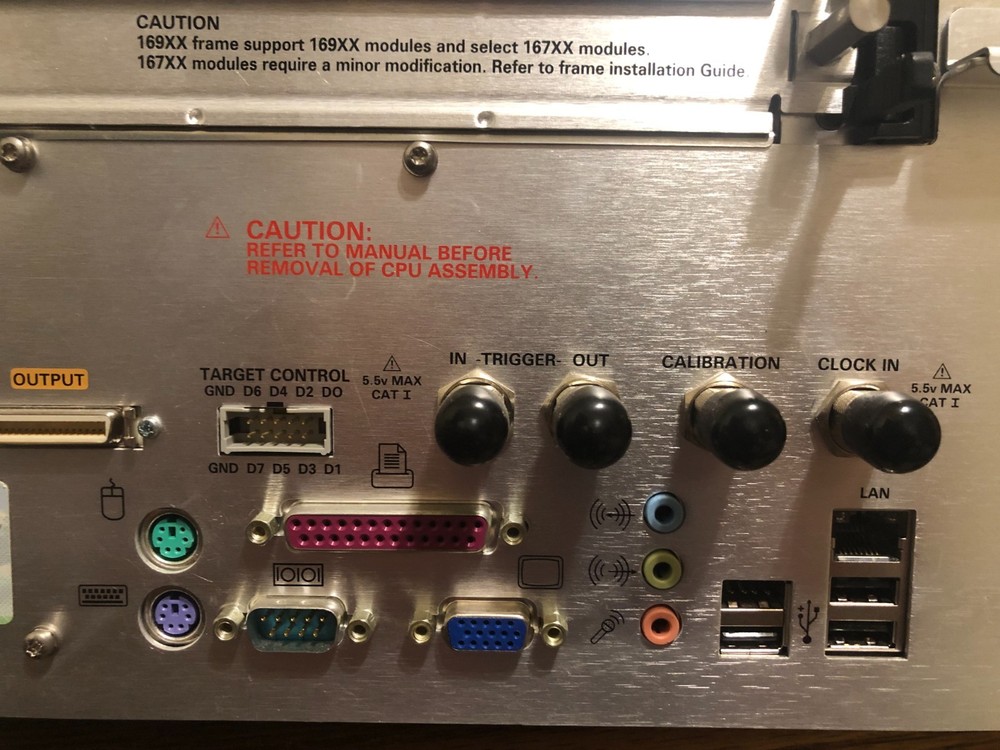 Agilent 16902B Modular Logic Analysis System Mainframe w/o Modules