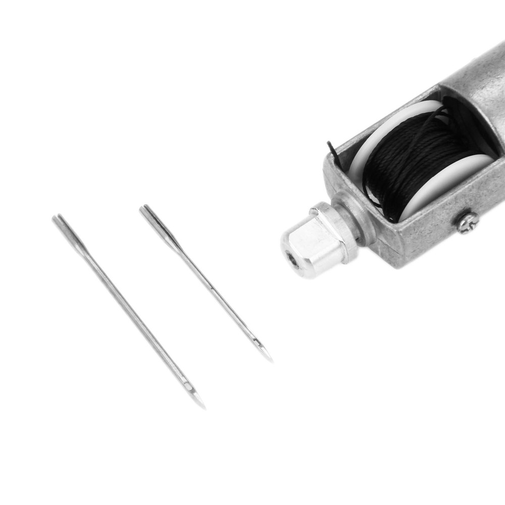 Automatic Lock Stitching Sewing Awl Needle Thread Bobbin Leather Craft DIY Tool