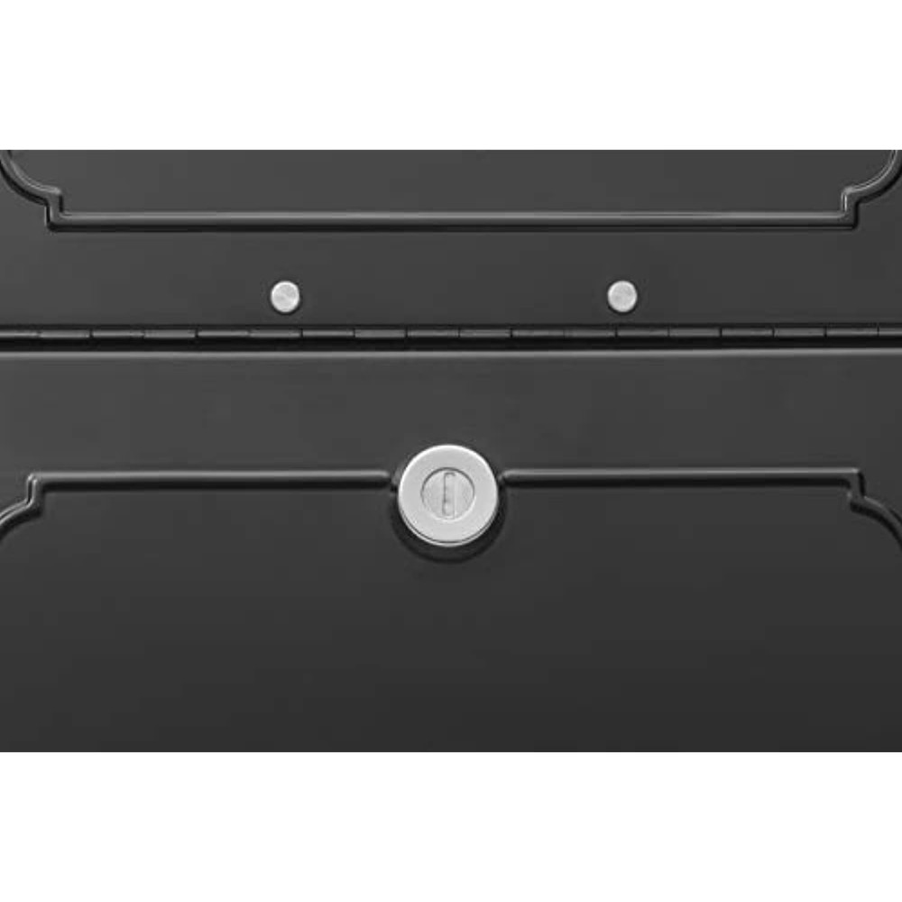 Architectural Mailboxes 620020B-10 TriBolt High Security Parcel Mailbox, Black