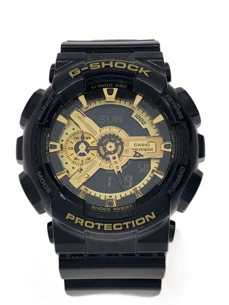 CASIO Quartz Watch G SHOCK Analog Digital BLK