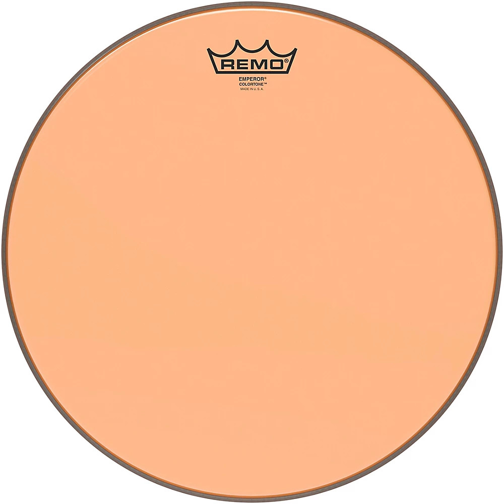 Remo Emperor Colortone Orange Drum Head 14 in.