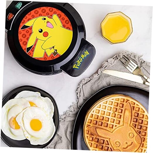 Pokémon Waffle Maker - Make Waffles - Kitchen Appliance Pikachu