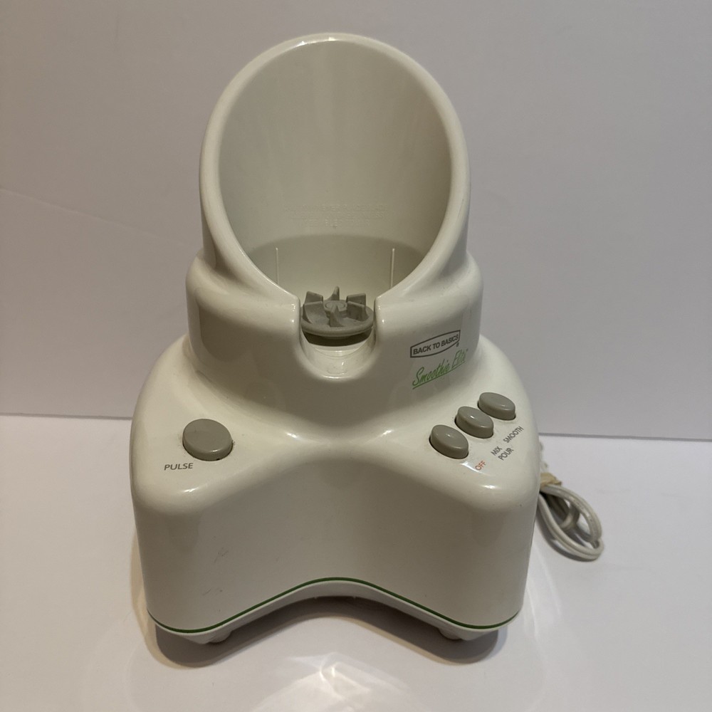Back to Basics SE2000 Smoothie Elite Blender Replacement Base, Tested
