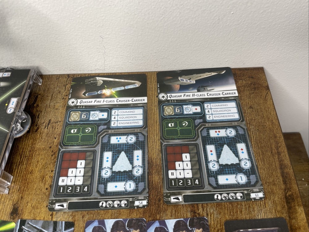 Star Wars Armada Imperial Light Carrier Quasar Complete