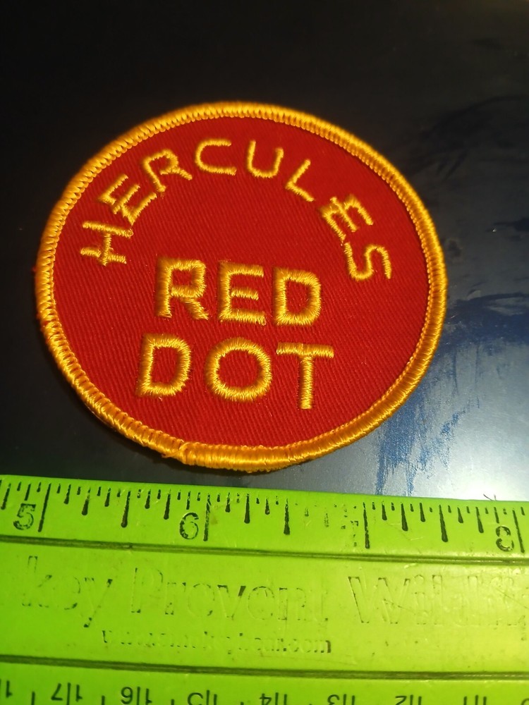 Patch- Hercules- Red Dot (25-037)