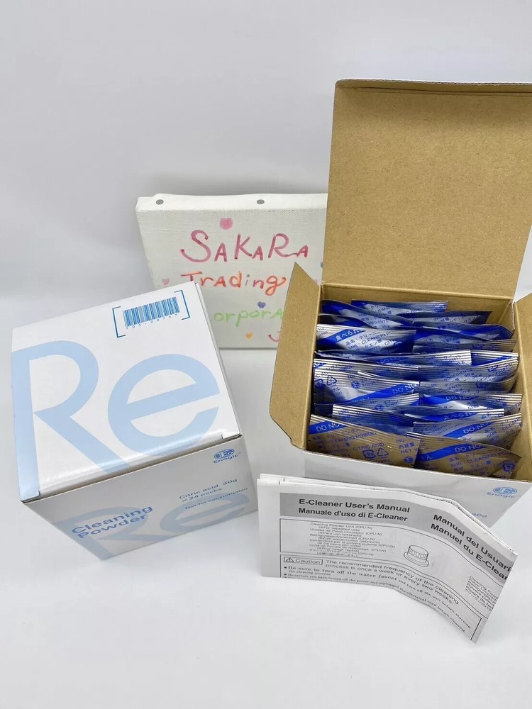 Set Of 2 Boxes Cleaning Powder 48 pcs KANGEN ENAGIC Alkaline Water LEVELUK 96P