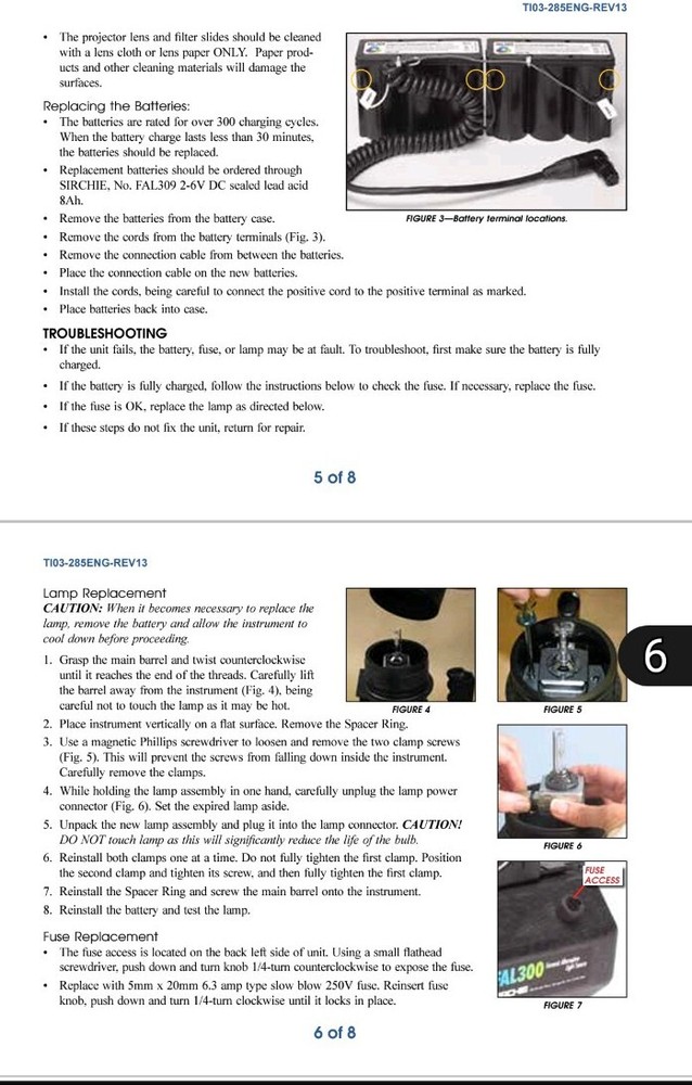 SIRCHIE FAL3000 Alternative Light Source Kit For Investigators Grade A