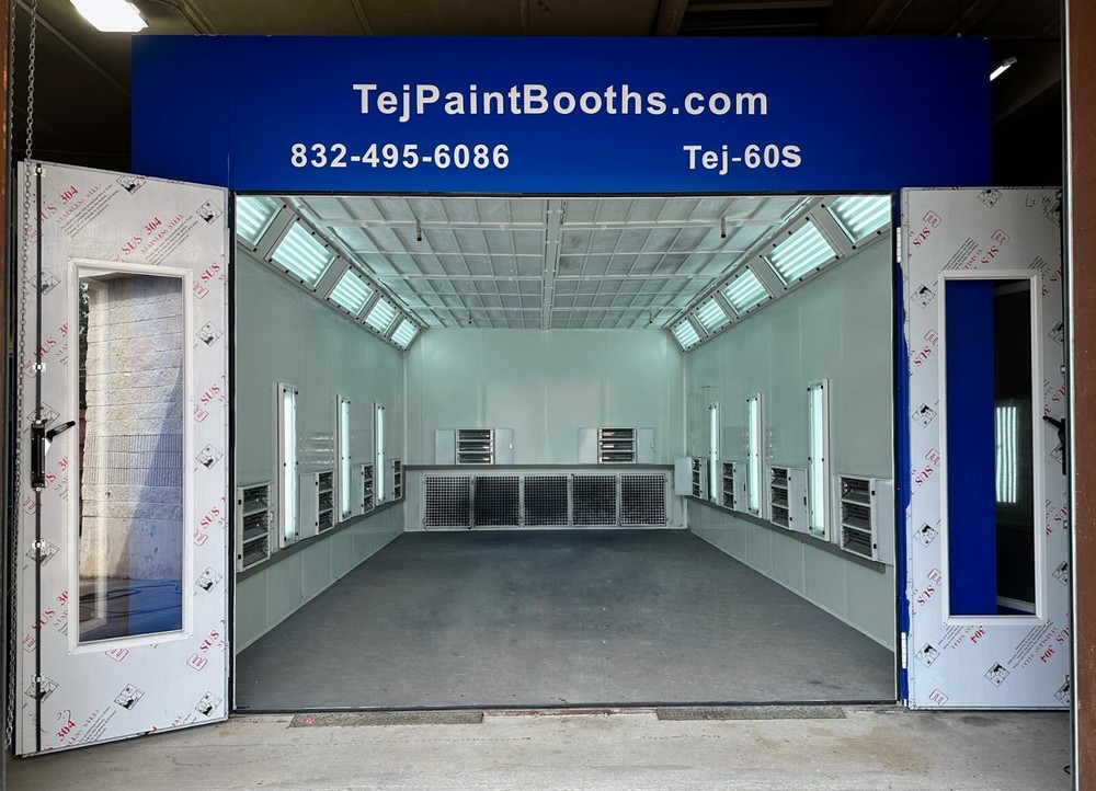 Semi Down Draft Pressurized Paint Booth