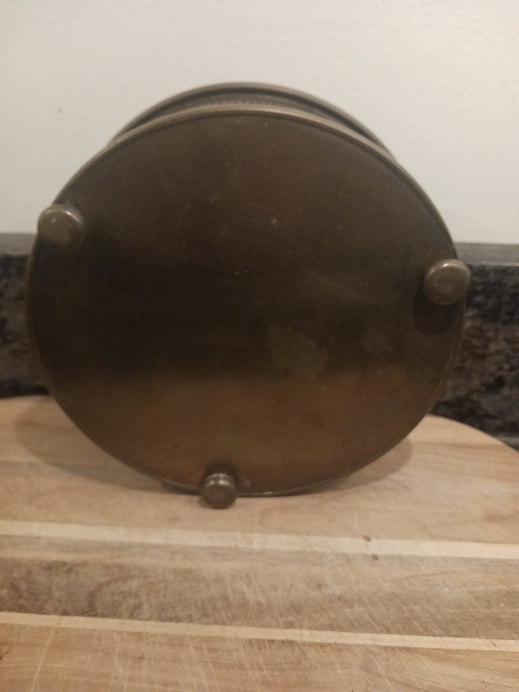 Brass Desktop Trinket Basket