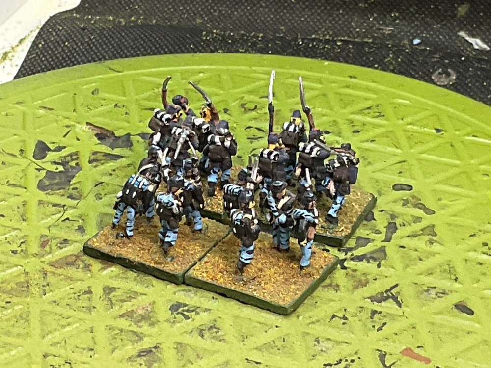 15mm Painted ACW Union Infantry (16 Figs)