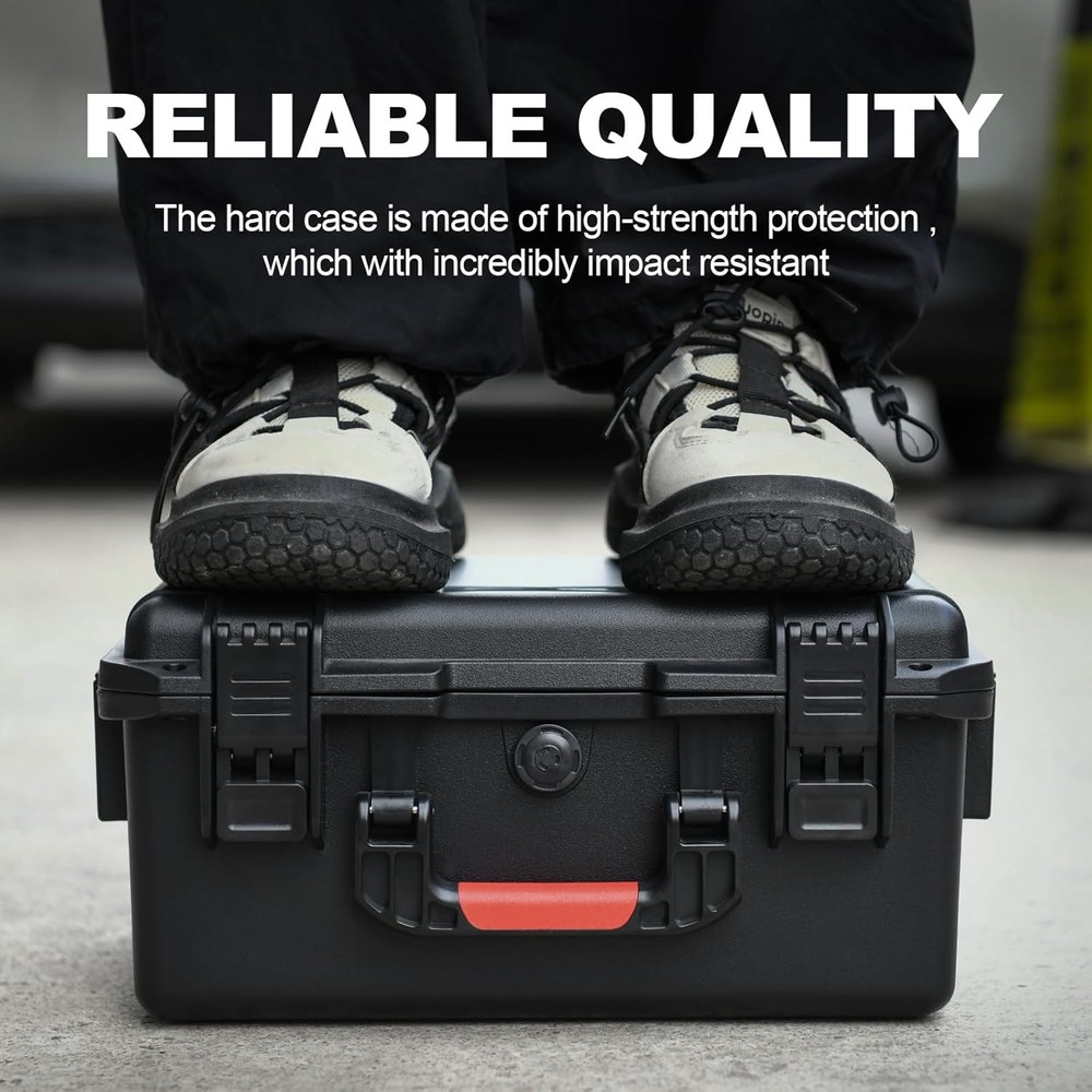 Ammo Box Storage Case for Bullets - 9mm Ammo Case | TSA Approved | Fits 9mm, .40