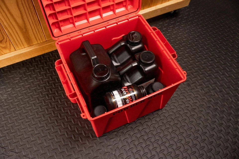 MTM Case Gard PK12 Powder Keg Storage Container Polypropylene Plastic, PK12