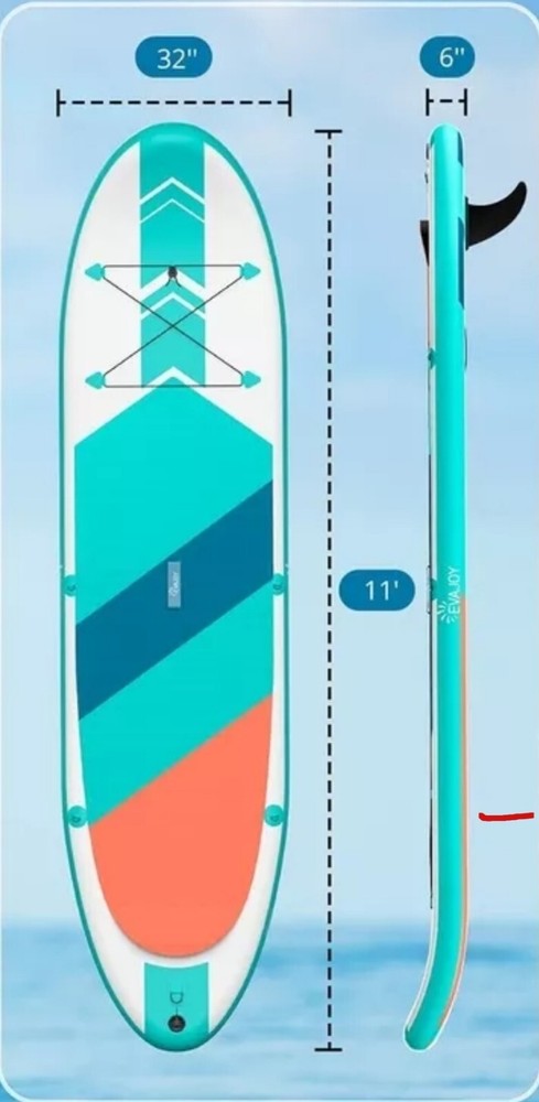 Inflatable Paddleboard Evajoy