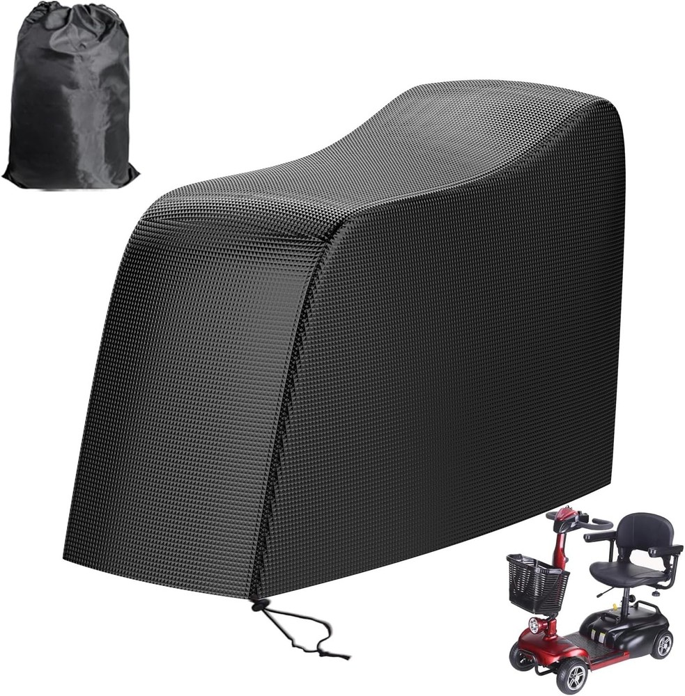 Mobility Scooter Medium - 48"L x 22"W x 38"H, Black