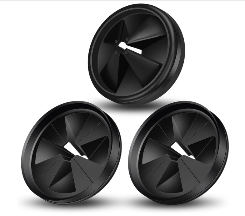 3 Pack Garbage Disposal Splash Guard - Sink Baffle 3 3/8" QCB-AM for InSinkErato