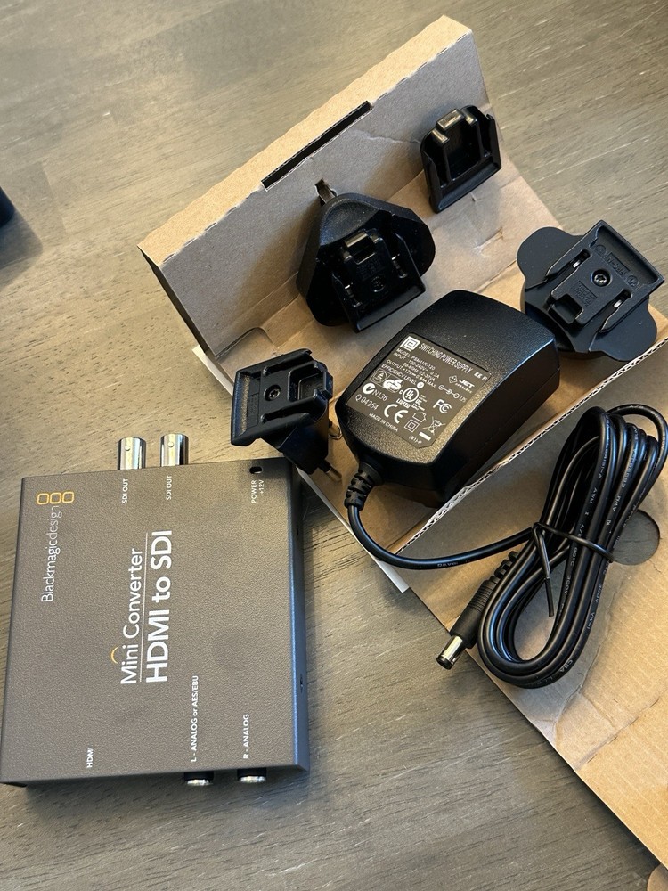 Blackmagicdesign HDMI to SDI AV Converter Encoder Scaler Streaming New In Box