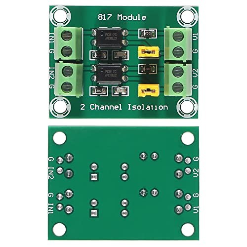 Alinan 8pcs 2CH Optocoupler PC817 2 Channel Isolation Board Voltage Converter