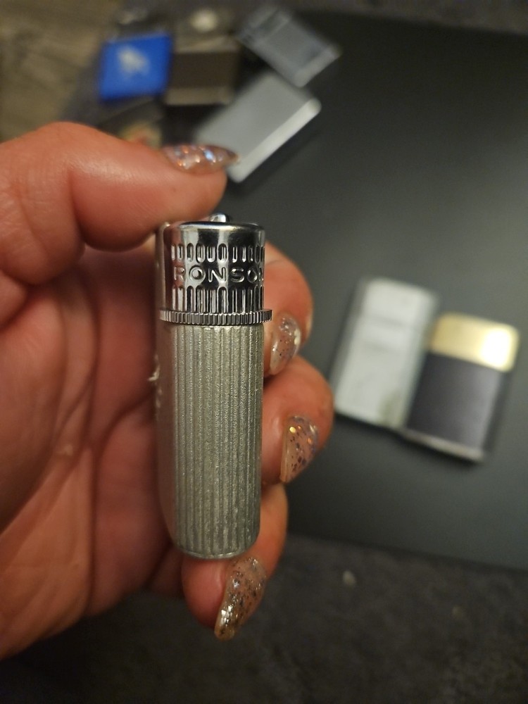 3 Vintage Ronson Lighters ( Not Tested)