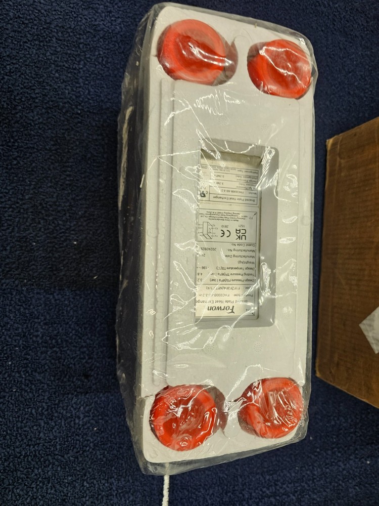 Forwon FHC030B-60-3.2 60 Plate Water to Water Brazed Plate Heat Exchange