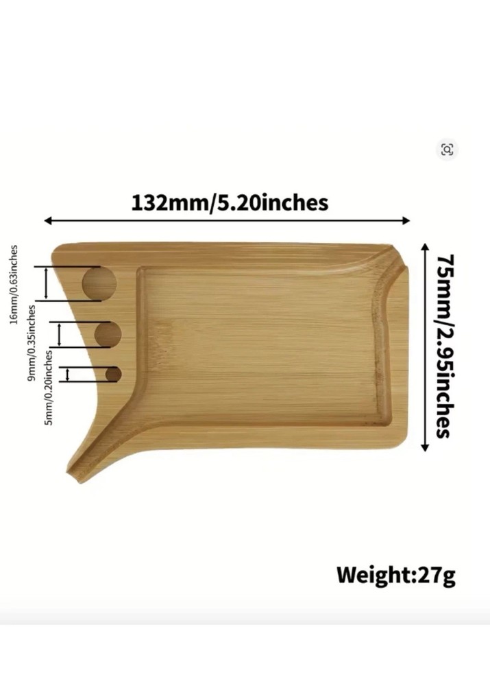 Bamboo Rolling Station – Integrated Cone Loader & Funnel Tool