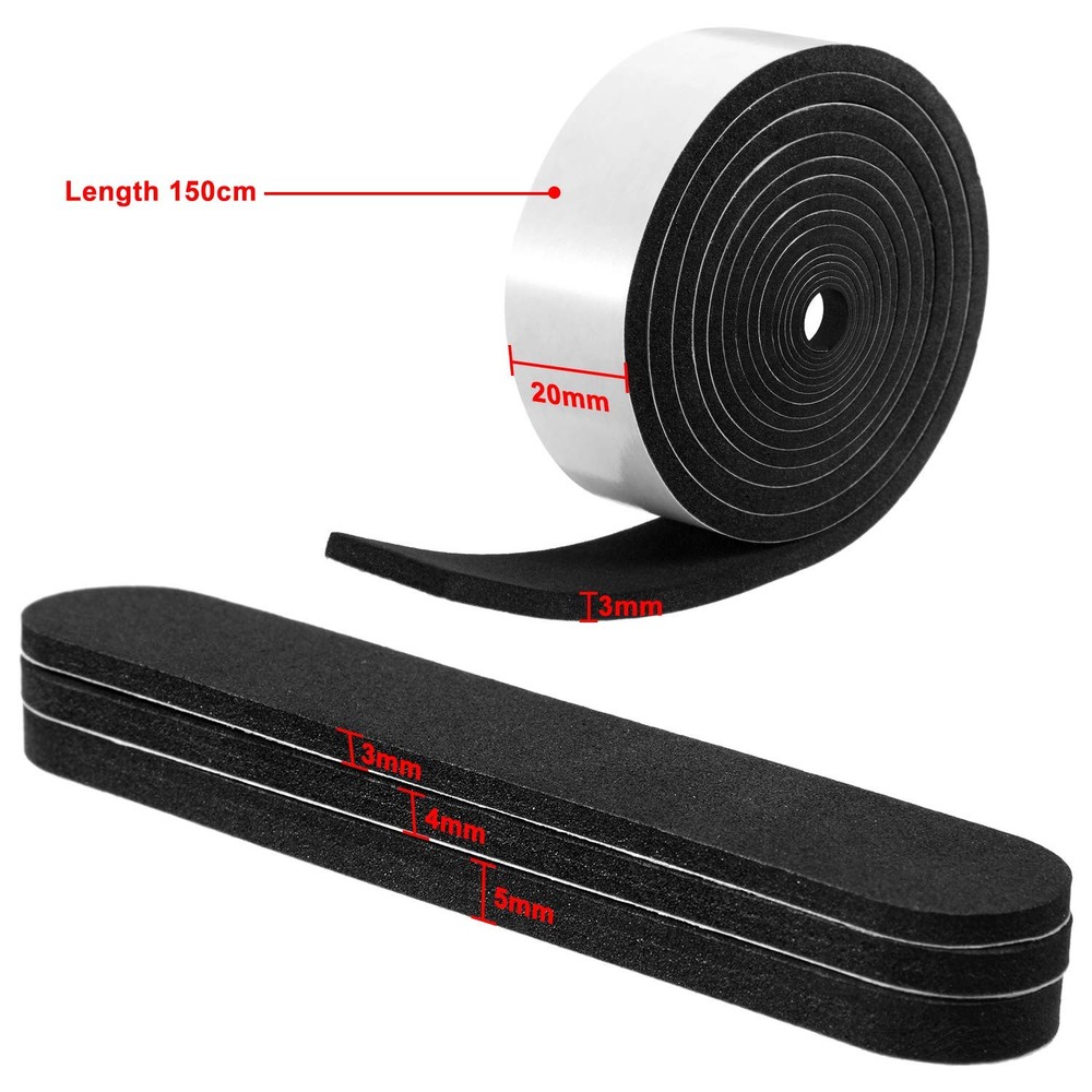 Outus 23 Pieces Hat Size Tape Reducer Hat Sizer Insert Foam Reducing Tape Roll