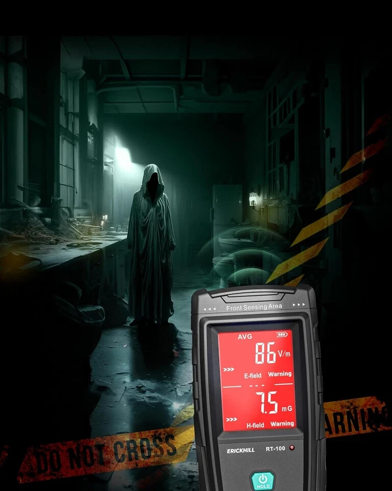 EMF Detector, Rechargeable Digital Electromagnetic Field Radiation Detector Hand