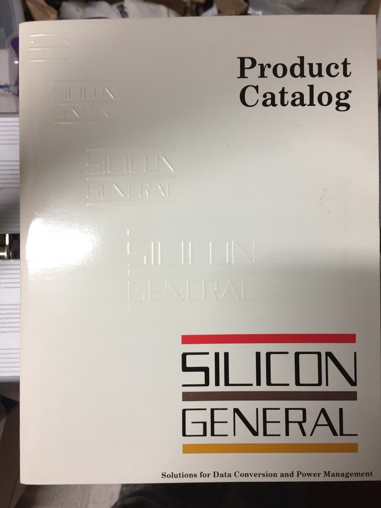 Data Book = Silicon General Analog Power Motion Data Memory Semiconductor 1991 =