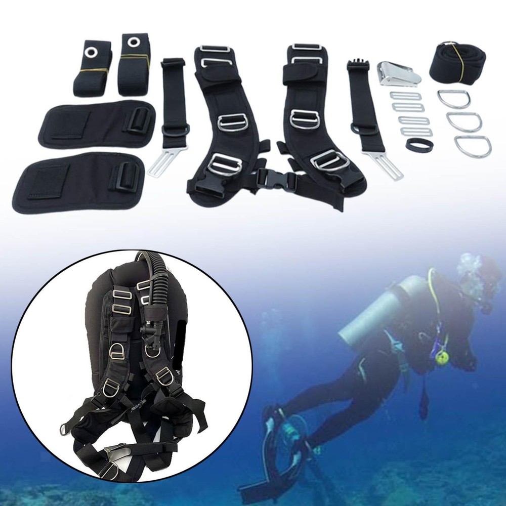 Diving Backplate Diver BCD Plate Support Scuba Diving Harness System Dive