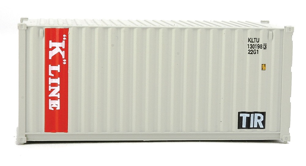 Walthers 20' Corrugated Container K-Line HO Scale
