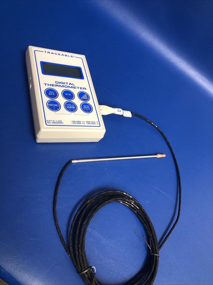 USED TRACEABLE DIGITAL THERMOMETER 4000 / 50 MEMORY